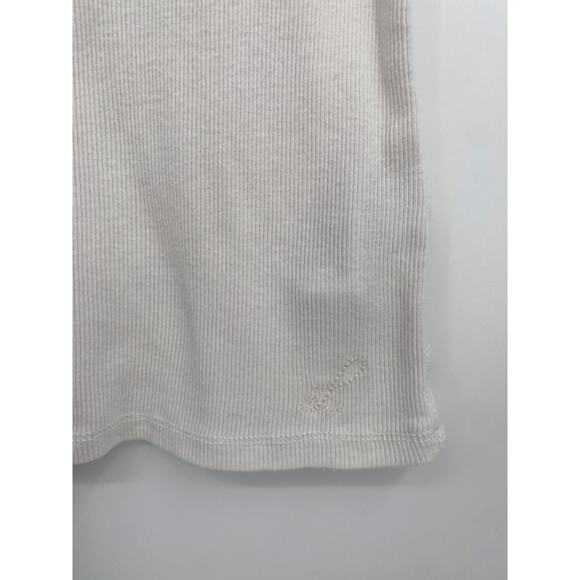 L.O.G.G Label of Graded Gods H&M White Open Knit Strap Tank Top Large - Picture 6 of 10